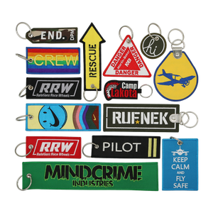 जापानी एनीमे कूल कढ़ाई कुंजी फोब्स कुंजी टैग मोटरसाइकिल कारों के लिए बैकपैक चेरो कीचेन - Product Image 3