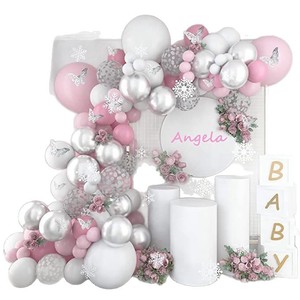 Kit d'arche de guirlande de ballons thème papillon pour <span class=keywords><strong>anniversaire</strong></span>, mariage, fête prénuptiale, <span class=keywords><strong>décoration</strong></span> de fond de <span class=keywords><strong>salle</strong></span> de mariage et de fête - Product Image 6