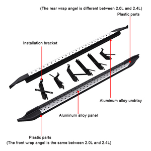 Estribo Lateral de Alta Calidad para Toyota <span class=keywords><strong>Rav4</strong></span> 2009 a 2023 - Product Image 2