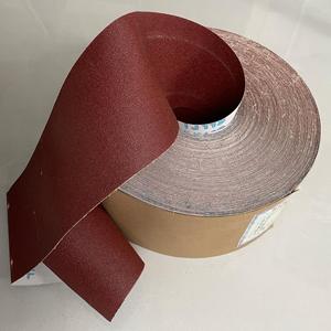 Рулон наждачной ткани P80 115 мм, абразивная бумага из оксида алюминия, незаменима для полировки и отделки древесины - Product Image 3