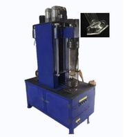 Machine de soudage de verre à haute précision pour tubes verticaux à écran tactile, base hexagonale, diamètre 13-26 mm