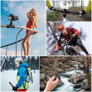 Mini Pocket Silicone Linh Hoạt Mini Tripod Selfie Stick Chủ Hành Động Camera Stent Máy Ảnh Điện Thoại Di Động Tripod Núi Với Từ Xa - Product Image 6