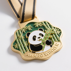 Medalha Design Logo Blown Metal Custom Soccer Medals Holder Eco-Friendly Personalized Award Laser Engraved Embossed Custom Color - Product Image 1