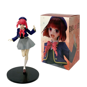 Ensemble de figurines en PVC Oshi No Ko Ai <span class=keywords><strong>Hoshino</strong></span> et Kana, jouet de collection d'anime, avec styles d'idole et d'uniforme scolaire, cadeau pour les fans - Product Image 1