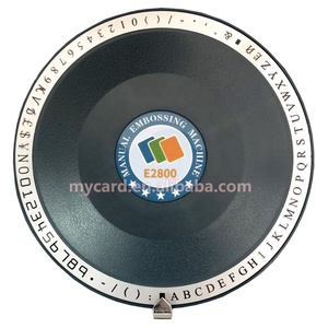 Hot Bán Của Nhãn Hiệu 72 Nhân Vật Embosser Thư Số Máy Dập Nổi Cho Nhựa Thẻ Pvc - Product Image 2