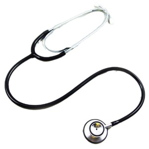 Estetoscopio de Doble Cara KT-101C, Cabeza de Aleación de Aluminio, Color Negro, Dispositivo Médico Manual, 19x10x3cm, Origen Wenzhou - Product Image 1