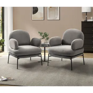 Living Room Furniture Nordic Velvet Accent Chair Waiting Modern Lounge Chair Cheap Cafe Chairs