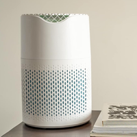 Purificateurs d'air électriques avec filtres HEPA pour la maison, avec fonction de verrouillage pour enfants et minuterie