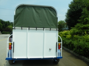 Remolque Económico para Caballos, Galvanizado en Caliente, para 2 Caballos, Carga Recta, Remolque Básico Asequible para Transporte de Caballos con Rampa - Product Image 4