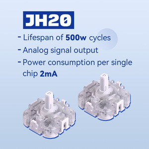 Remplacement sans dérive du Module de manette de pouce analogique 150gf échangeable à chaud <span class=keywords><strong>pour</strong></span> les contrôleurs de jeu PC/Console - Product Image 4