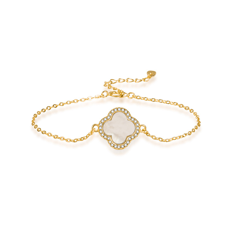 mosinate clover bracelet