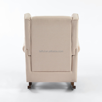 Fauteuil à bascule rembourré inclinable pour bébé, idéal pour la chambre de bébé, la chambre à coucher, le salon et le bureau à domicile