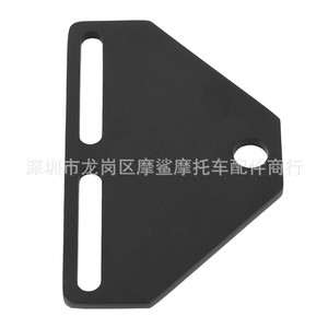 ขายึดไฟหน้ารถจักรยานยนต์สีดำชุบไฟฟ้าสำหรับฮาร์เลย์ เดวิดสัน ฮอนด้า คาวาซากิ ซูซูกิ ยามาฮ่า - Product Image 5