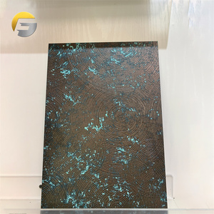 V3122 스테인리스 스틸 판금 장식용 에칭 황동 판 - Product Image 6