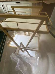 Carrito de Almacenamiento de Metal de Tres Niveles para Herramientas de Manicura, para Salón de Belleza, Peluquería, Tatuajes y Cosméticos - Product Image 6