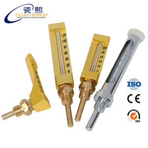柴油机船用发电机水油废气工业温度计V型温度计 - Product Image 1