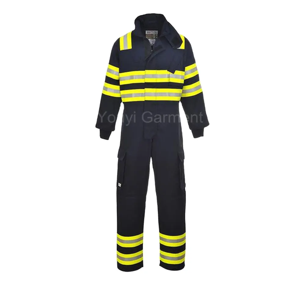 Flame Retardant Coverall Firefighter Overalls Safety Suit