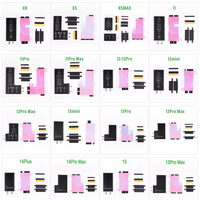 Batteries de Téléphone Haute Qualité pour iPhone XR XS 11 12 13 14 15 16 17 Pro Max Cellule de Batterie SANS Flex BMS