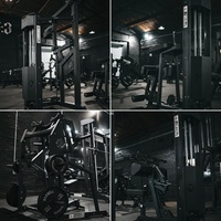 Equipo de Gimnasio SK, Super Squat para Fisicoculturismo, Equipo de Fitness Comercial Popular, Squat de Péndulo para Club de Fitness