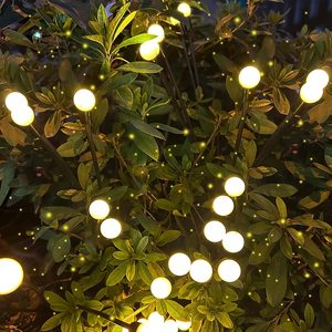 Balancement luciole <span class=keywords><strong>lampe</strong></span> paysage lumières jardin extérieur étanche feu d'artifice vacances lumière Starburst <span class=keywords><strong>solaire</strong></span> luciole lumière pour déco - Product Image 2