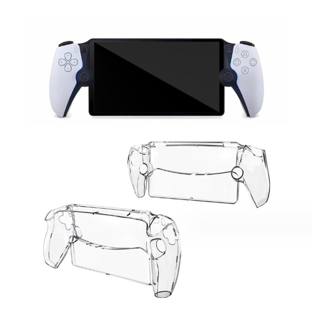 Transparent Clear Shockproof Protective Hard Polyester Case Cover for Play Station Portal for PS Portal Console Crystal Case