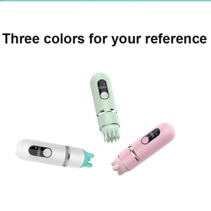 Head Replaceable Relaxing Manufacturer Wholesale Electric Silicone Five Heads Rechargeable Pet Cat <b>Massager</b> - Product Image 5