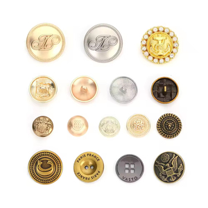 Younus thời trang tùy chỉnh kim loại nút nhôm đính cườm & Ngọc Trai trang trí nhà máy <span class=keywords><strong>Shank</strong></span> nút cho áo khoác may mặc - Product Image 2