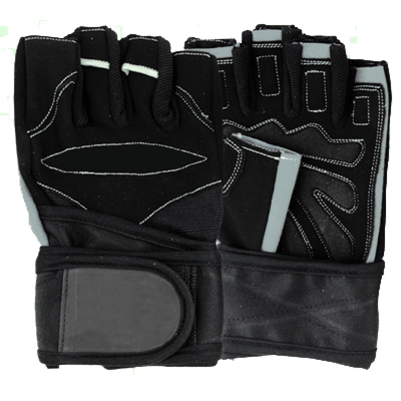 Перчатки для тренировок для мужчин и женщин, перчатки с закрытыми пальцами для тренажерного зала и фитнеса с поддержкой запястья