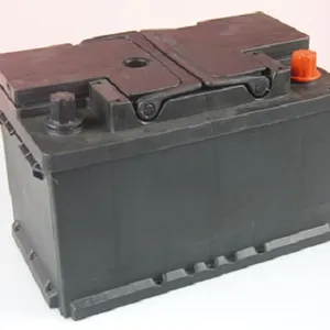 Support de batterie Boîtier en plastique Boîtier de batterie de stockage avec couvercle et interrupteur marche/arrêt
