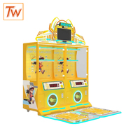 TOPWAY Machine de jeu de course à monnayeur pour l'échauffement, à thème sportif, avec jeu de pas interactif, équipement populaire auprès des influenceurs