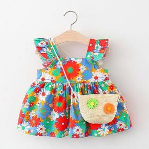 High Quality Fly Wing Girls Dresses Summer Dress for Baby Girl Kids Girls Dresses - Product Image 3