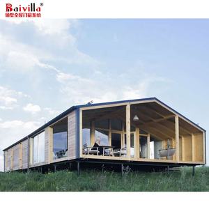 Aluminium Vorgefertigter Moderner Wintergarten mit Schiebeglas und Dreiecksdach für Hotels, Anpassbare Größe und Farbe - Product Image 6