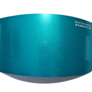 WRAPMASTER 1,52*17m Super brillo metálico lago Azul Auto vinilo envoltura personalizada coche envoltura vinilo - Product Image 6