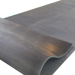 Tapis en caoutchouc à surface martelée de 2 mètres de large pour écuries, sols de clubs équestres, boxes de vaches, remorques à <span class=keywords><strong>chevaux</strong></span> et boxes de transport - Product Image 3