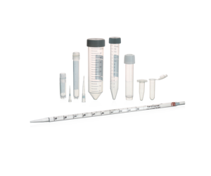 Tube de microcentrifugation transparent en PP de bonne qualité, 1,5 ml, pour tests de laboratoire, avec bouchon de sécurité et graduation claire. - Product Image 1