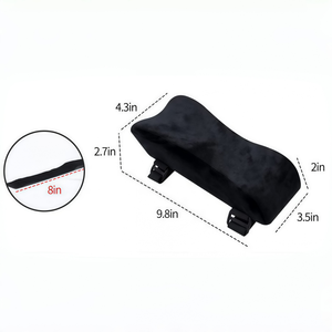 Kavisli oyun sandalyesi kol dayama pedleri dirsek önkol konfor için ergonomik destek minder örtüsü yorulma kabartma ofis bilgisayar koltuğu - Product Image 3