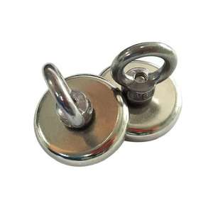 批发高性能定制圆形钕磁铁N35级稀土钕铁硼打捞磁性工具 - Product Image 4