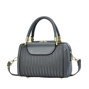 Women's Korean Version Simple Elegant Fashion <b>Waterproof</b> Pu Leather Single Strap Shoulder <b>Bag</b> Large <b>Crossbody</b> Handbag ZIP - Product Image 1