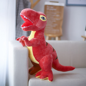 Haute Qualité Jumbo Géant Mini Réaliste En Peluche Tyrannosaurus Animal Câlin Doux Dinosaure Jouets En Peluche Dinosaure <span class=keywords><strong>T</strong></span>-<span class=keywords><strong>Rex</strong></span> pour Garçons - Product Image 5