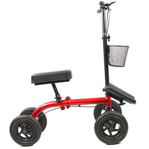 10 дюймовых запасных частей пневматический коленный сустав Уолкер колесиков ортопедические вспомогательные приспособления для ходьбы ноги коленный скутер Уолкер для восстановления хирургии - Product Image 5