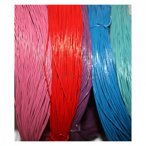 Cordons ronds en cuir véritable-Multi Color Eco-Friendly 1-3mm Epaisseur pour bijoux DIY Shoe Laces & Crafts (100m Rolls) - Product Image 1