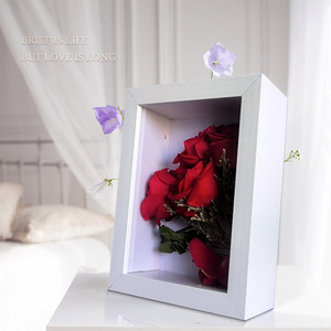 Bất kỳ kích thước hiện đại <span class=keywords><strong>3D</strong></span> MDF gỗ khung ảnh hiển thị hộp Bóng khung bán buôn với độ sâu 1.5cm 3cm 5cm sâu - Product Image 5