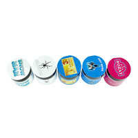 Haute qualité diverses tailles 400ml 500ml 1000ml bonbons vides canettes et couvercles bouteilles en plastique pot de nourriture pour animaux de compagnie transparent