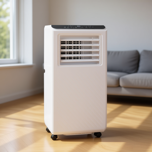Aire Acondicionado Portátil de 8000/10000 BTU, Solo Frío, Modelo de Piso con Ventilador y Deshumidificador, de Plástico - Product Image 2