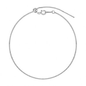 Dylam Classic Design Tarnish Free Rhodium 18K Gold Plated 925 <b>Silver</b> Adjustable Length Women Jewelry <b>Bangles</b> & <b>Bracelets</b> - Product Image 1