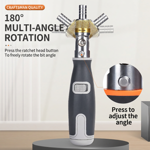 10 In 1 Ratcheting <b>Screwdriver</b> Set Multipurpose Phillips Bit Interchangeable With Anti Slip Handle For Diy Repair - Product Image 2