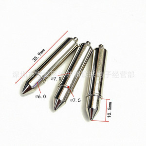 Pasador de Posicionamiento de Precisión Metálico de 7.0mm con Resorte para Componentes de Prueba - Product Image 3