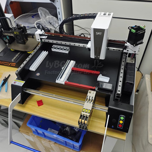 Ly K1 PRO Ba tầm nhìn mini tự động chọn và đặt máy SMT gắn máy PCB dây chuyền lắp ráp SMD đầu phun đôi - Product Image 4