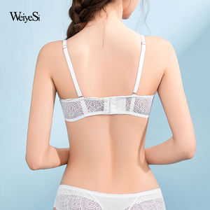 WEIYESI acolchado <span class=keywords><strong>push</strong></span> <span class=keywords><strong>up</strong></span> balconette Demi <span class=keywords><strong>sujetador</strong></span> de media Copa imagen para dos nu <span class=keywords><strong>sujetador</strong></span> <span class=keywords><strong>push</strong></span>-<span class=keywords><strong>up</strong></span> inalámbrico para pecho pequeño sin alambre - Product Image 3