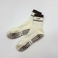 Chaussettes ras du cou personnalisables POPSOX pour femmes, respirantes, en Spandex/Nylon/Coton, antidérapantes, sans coutures, avec plusieurs positions de logo pour